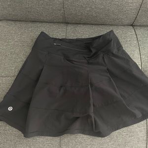 LuluLemon Black Tennis Skirt